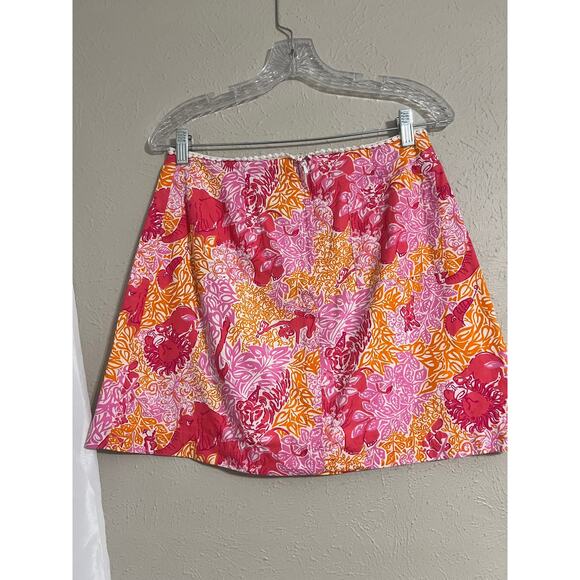 Lilly Pulitzer Vintage Jungle  Print Skirt 6 - Picture 3 of 3